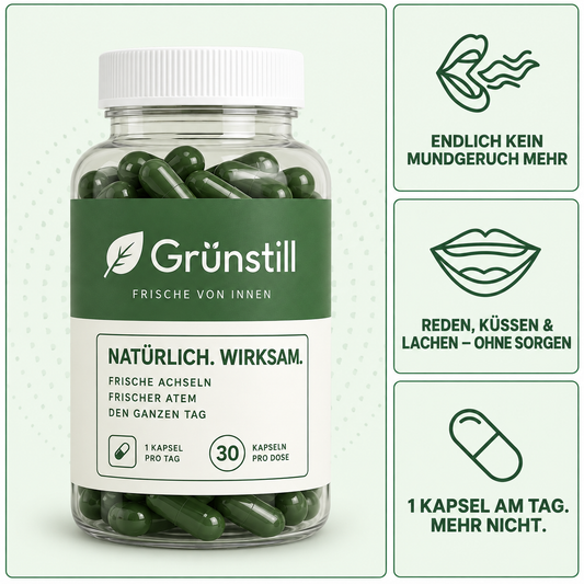 Grünstill – Endlich kein Mundgeruch mehr